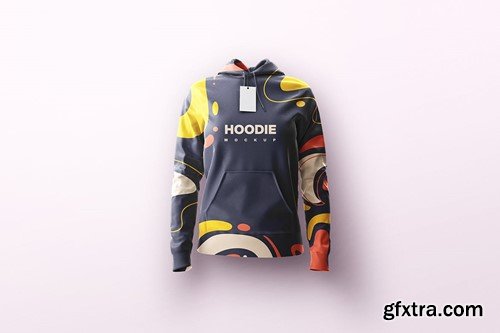 Fitted Hoodie Mockup BBZXLRJ