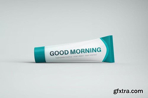 Toothpaste Tube Mockup ERT5EFB