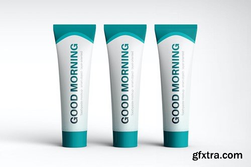 Toothpaste Tube Mockup ERT5EFB