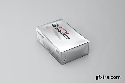 Butter Foil Packaging Mockups 7C5R2BQ