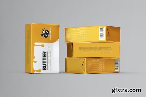 Butter Foil Packaging Mockups 7C5R2BQ