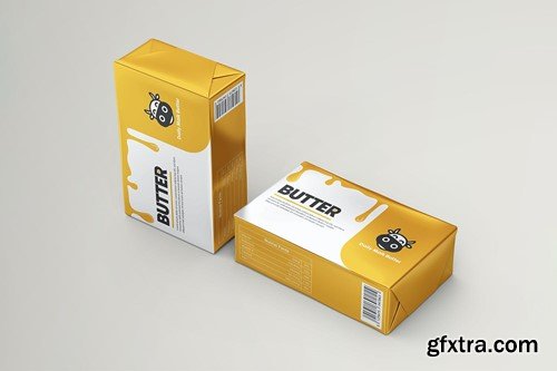 Butter Foil Packaging Mockups 7C5R2BQ