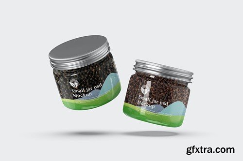 Glass Jar Label Mockups RQKF4SY