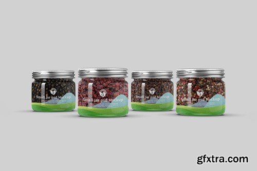 Glass Jar Label Mockups RQKF4SY