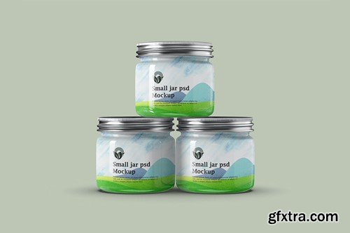 Glass Jar Label Mockups RQKF4SY