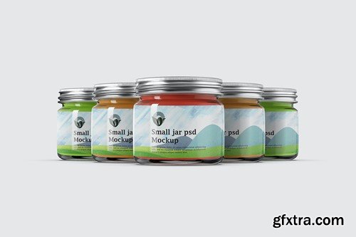 Glass Jar Label Mockups RQKF4SY