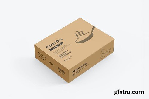 Fry Pan Box Packaging Mockup 9TKBSCM