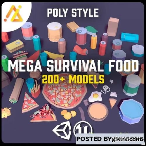 POLY - Mega Survival Food