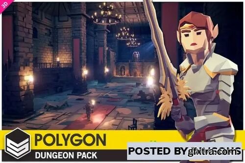 POLYGON Dungeons - Low Poly 3D Art by Synty v1.9.2