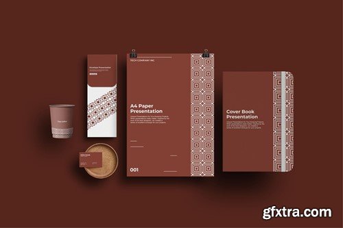 Branding Stationery Mockup 65XAGB5