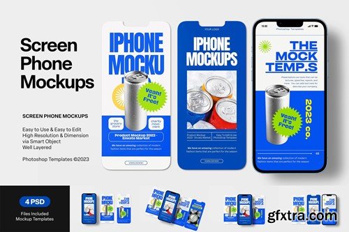 Screen Phone Mockup VKTBEB2