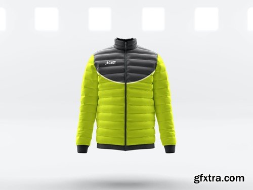 Realistic Men’s Down Jacket Psd Mockups CW6RTWL