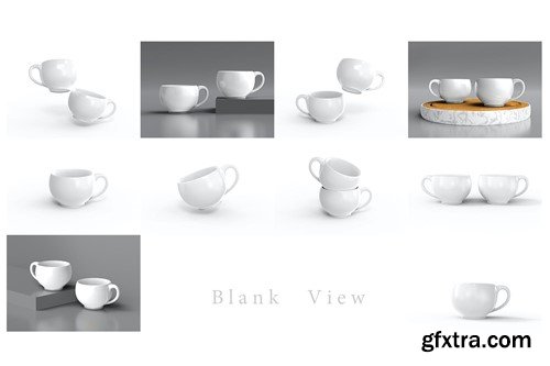 Realistic Tea Cup Mockup 9YN6NXA