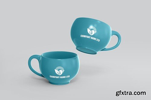 Realistic Tea Cup Mockup 9YN6NXA