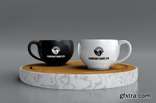 Realistic Tea Cup Mockup 9YN6NXA