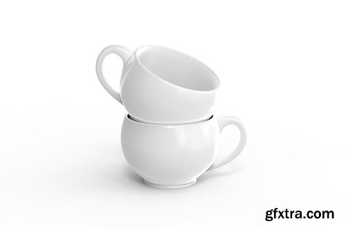 Realistic Tea Cup Mockup 9YN6NXA