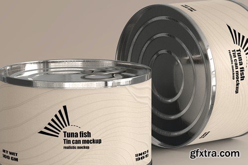 Tuna Can Mockup TD5YBNU