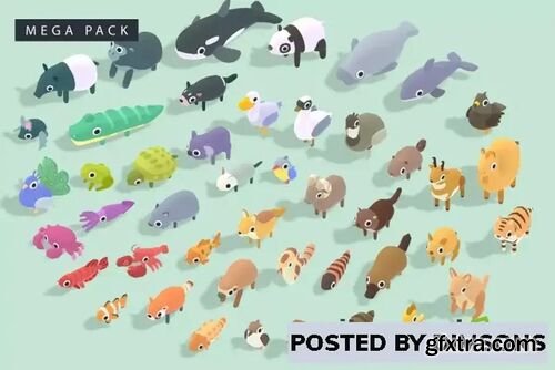 Quirky Series - Animals Mega Pack Vol 2 v1.4