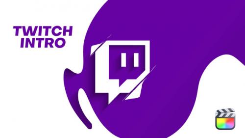 Videohive - Twitch Liquid Logo Intro - 47596084 - 47596084