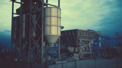 Videohive - Old Abandoned Welsh Coal Mine Pit Gear - 47640091 - 47640091