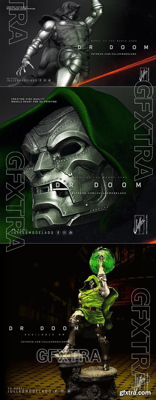 Doctor Doom By Julles Modelado &ndash; 3D Print Model