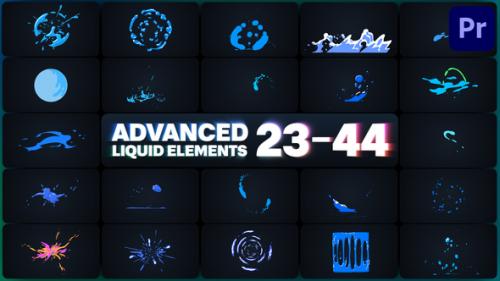 Videohive - Advanced Liquid Elements for Premiere Pro - 47621852 - 47621852