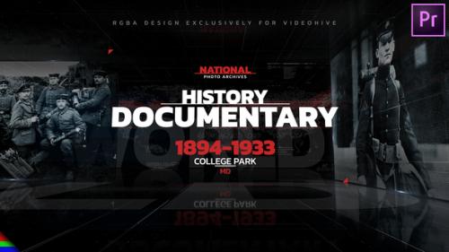 Videohive - History Documentary | Promo - 46671878 - 46671878