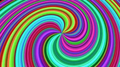 Videohive - Abstract geometric motion hypnotic spiral background - 47627462 - 47627462