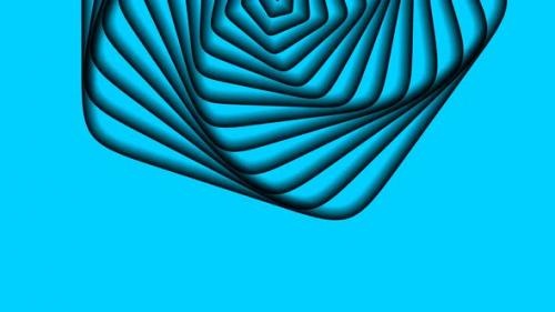 Videohive - Abstract geometric motion hypnotic background - 47627464 - 47627464