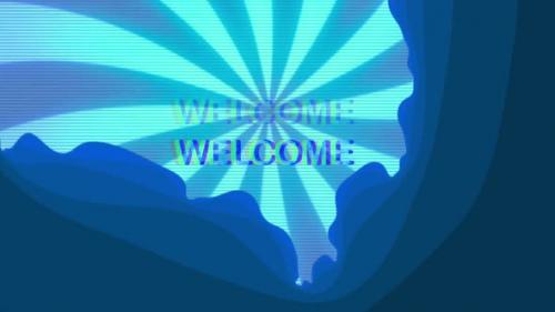 Videohive - cartoon welcome animation - 47635705 - 47635705