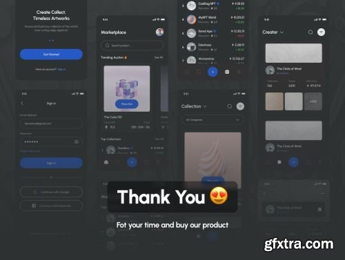 Aksty. - NFT Marketplace UI Kit + App Ui8.net