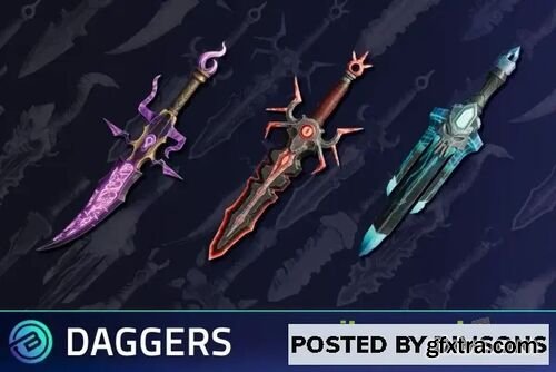 Stylized Daggers - RPG Weapons v1.0