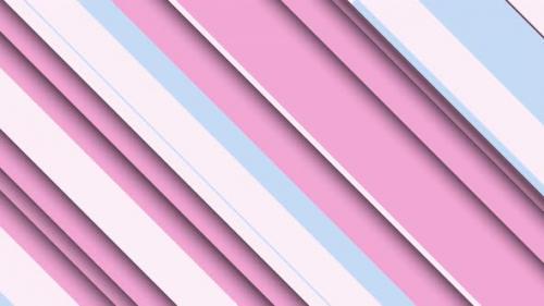 Videohive - Trendy Striped Pastel Cutout Diagonal Lines Background - 47635824 - 47635824