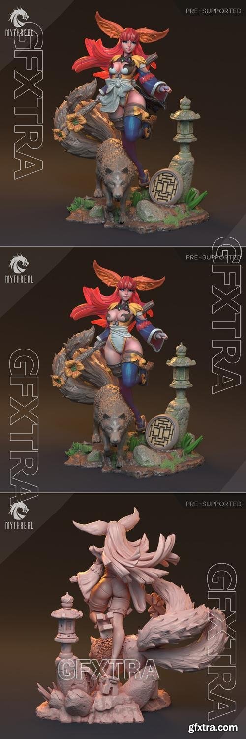 MythReal Games - Moriko &ndash; 3D Print Model