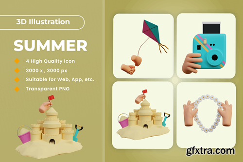 Summer 3D Illustration v.3 W8L3295