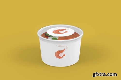 Flat Seafood Illustration Set QT8TTSP