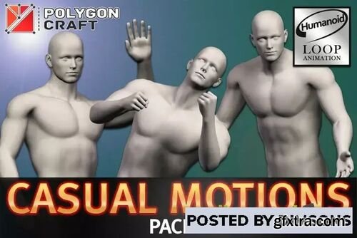 Unity Animations Casual Motions Pack 2 v2.0