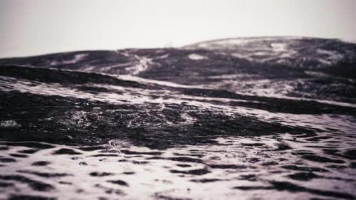 Videohive - Snow Ice and Rocks at Northern Landscape - 47640586 - 47640586