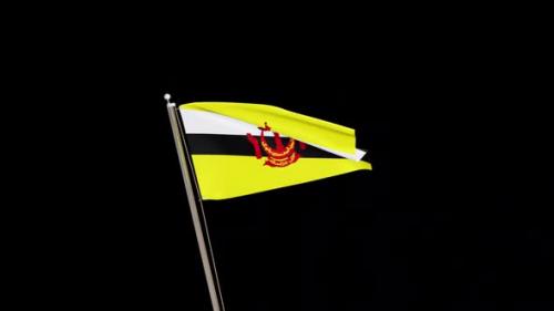 Videohive - Brunei Flag Transition - 47617062 - 47617062