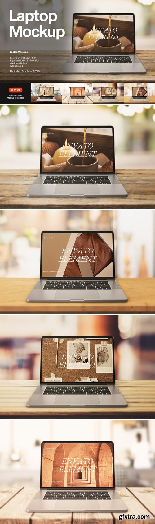 Laptop Mockups T57FGMD