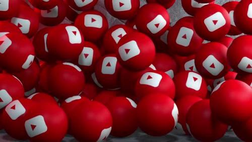 Videohive - Round Animated Youtube Logos - 47617573 - 47617573