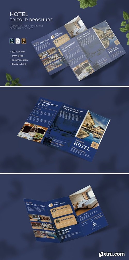 Hotel - Trifold Brochure ATQSQHQ