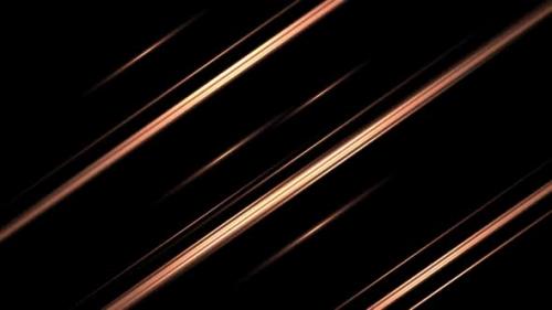 Videohive - Yellow Glitter Lights Lines Animation Background - 47618769 - 47618769