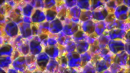 Videohive - Animation of glass colorful bubbles - 47634513 - 47634513