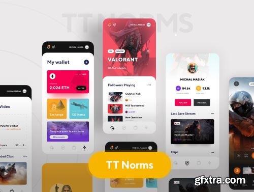 Streamero | Streaming App UI KIT Ui8.net