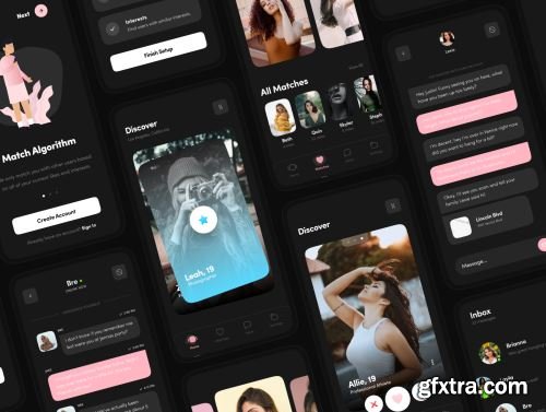 Sprout Dating App UI Kit Ui8.net