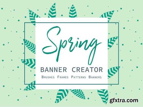 Spring Banner Creator Ui8.net