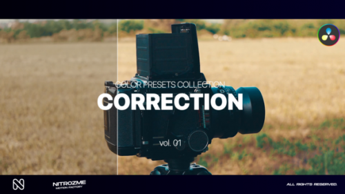 Videohive - Correction LUT Collection Vol. 01 for DaVinci Resolve - 47700609 - 47700609