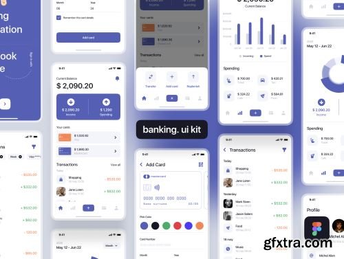 Banking. ui kit Ui8.net