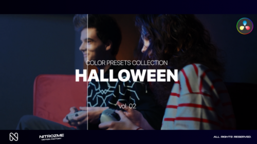 Videohive - Halloween LUT Collection Vol. 02 for DaVinci Resolve - 47700639 - 47700639